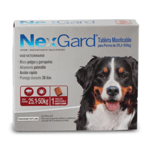 Nexgard de 25,1 a 50 kg - Frontline vet labs