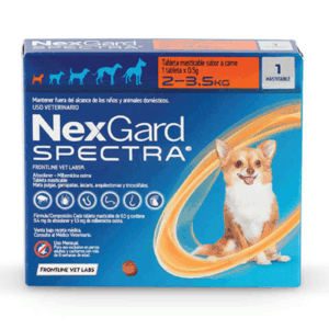 Nexgard spectra de 2 a 3,5 kg - Frontline vet labs