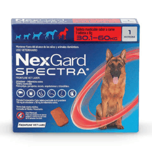 Nexgard spectra de 30,1 a 60 kg - Frontline vet labs