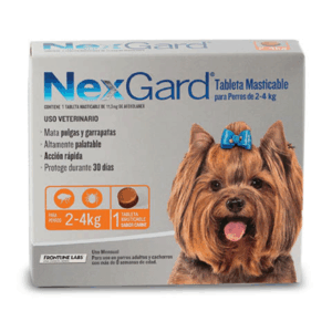 Nexgard de 2-4 kg - Frontline vet labs