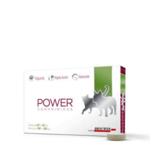 Power comprimidos (perros de 10 a 20 kg – gatos de 6 a 12 kg) – Brouwer