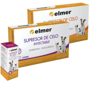Supresor de celo inyectable x 2 dosis - Elmer