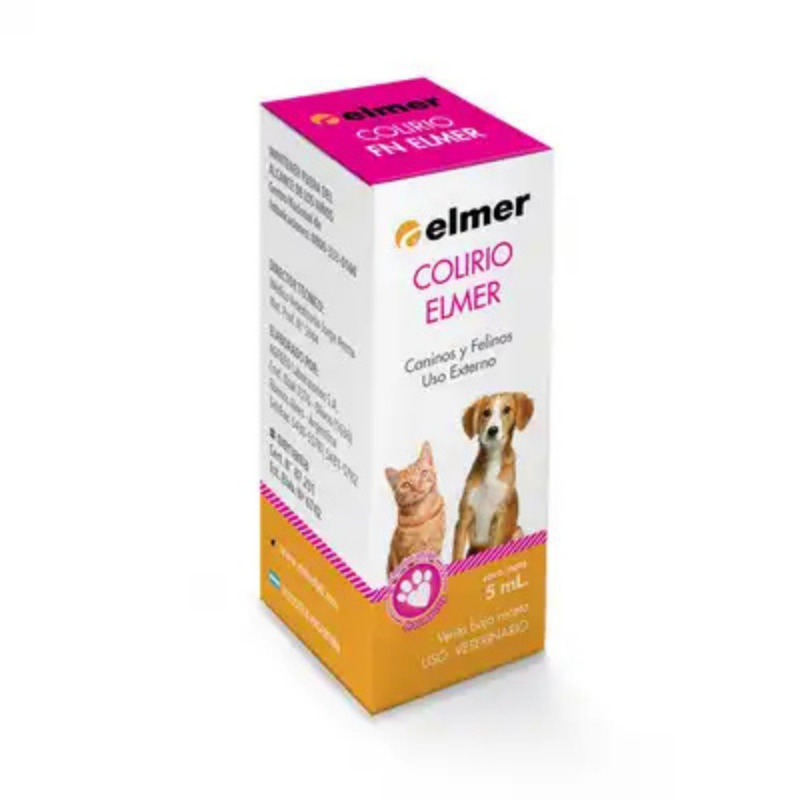 Colirio c/ corticoide x 5 ml - Elmer