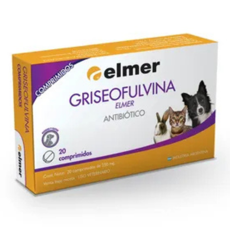 Griseofulvina x 30 comp - Elmer