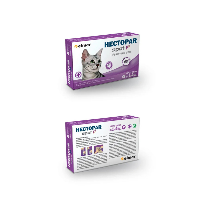 Hectopar plus F (gatos hasta 4 kg) - Elmer