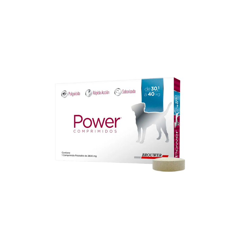 Power comprimidos (perros de 30 a 40 kg) - Brouwer
