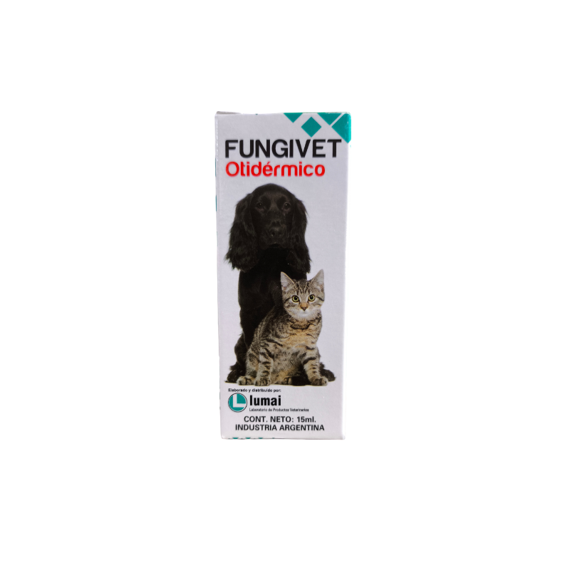 Fungivet Otidérmico x 15 ml - Lumai