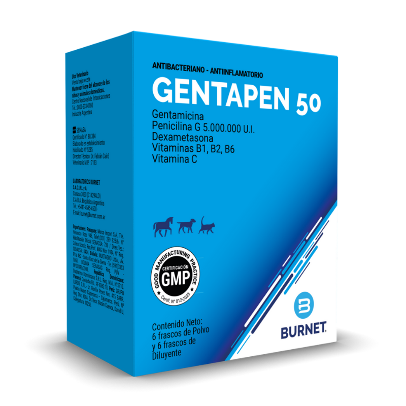 Gentapen 50 x 6 ds – Burnet