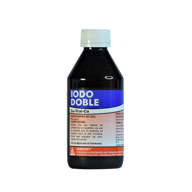 Iodo doble x 250 ml - Cu-Tral-Co