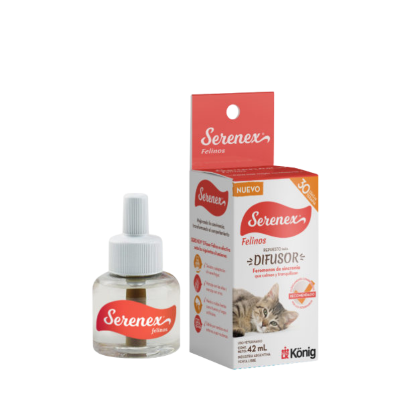 Serenex felinos Repuesto x 42 ml - Konig