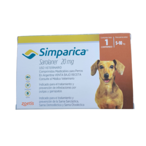 Simparica de 5 a 10 kg – Zoetis