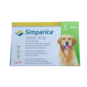 Simparica de 20 a 40 kg – Zoetis
