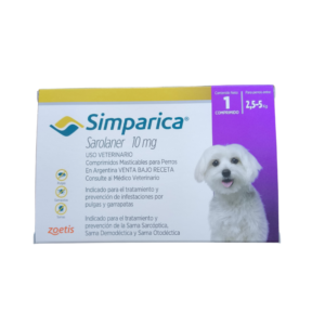 Simparica de 2,5 a 5 kg – Zoetis