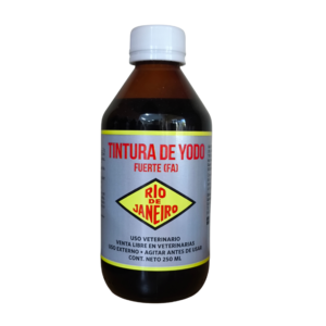 Tintura de yodo fuerte (FA) x 250 ml – Rio de Janeiro