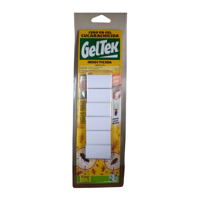 Geltek cucarachicida estación de cebado x 3 gr - Geltek