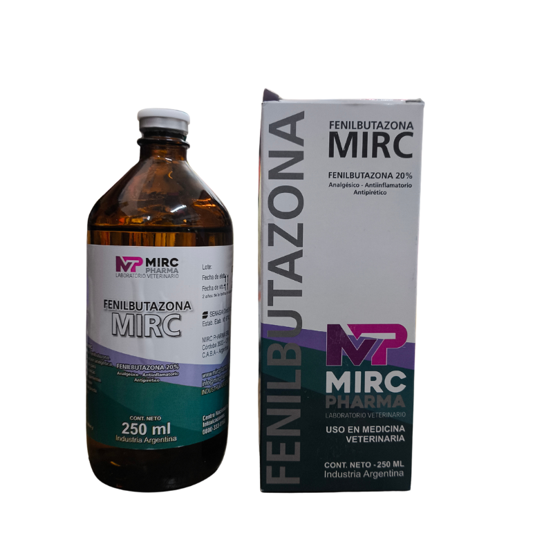 Fenilbutazona Mirc x 250 ml - Mirc Pharma
